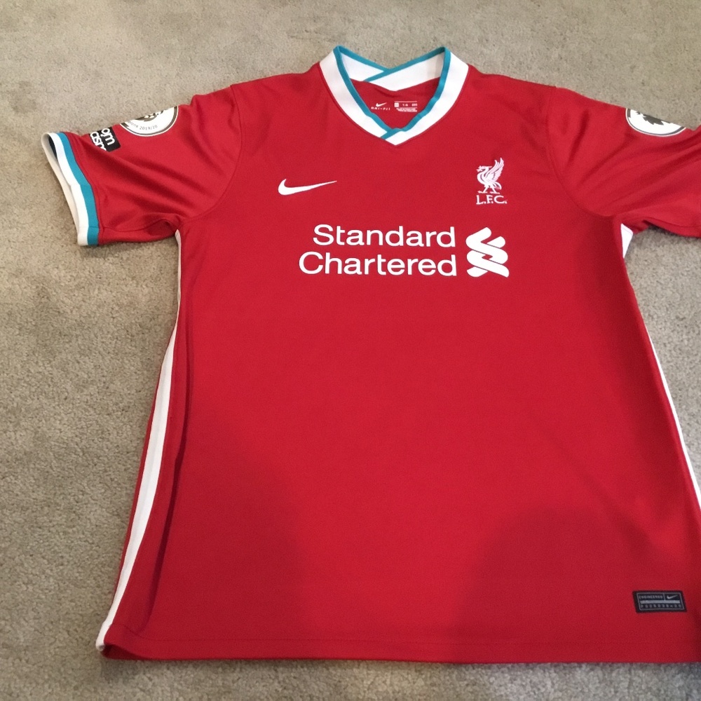 Liverpool Football Club Jersey Red Home 2020-21 Nike XXL VGC